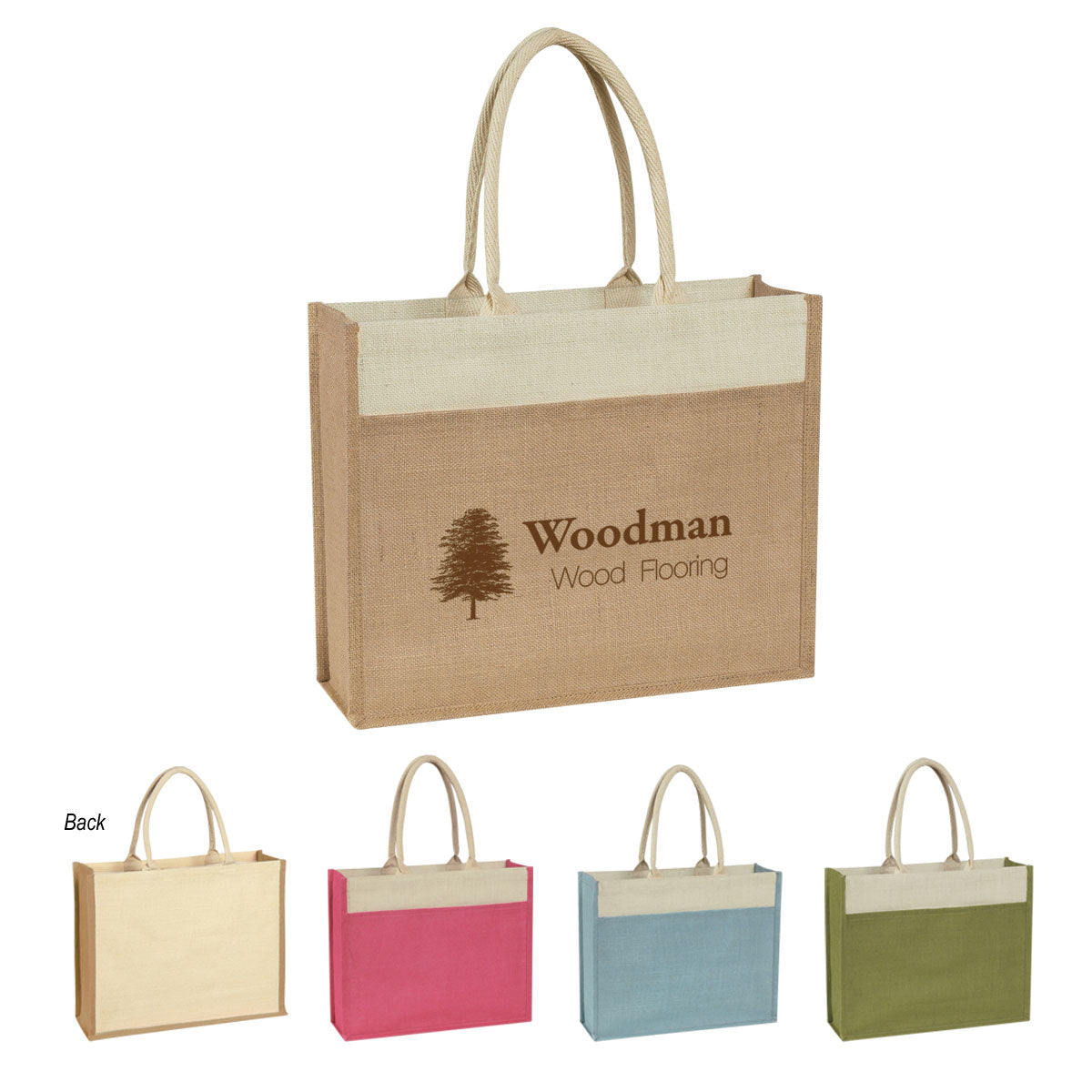 Jute Tote Bag