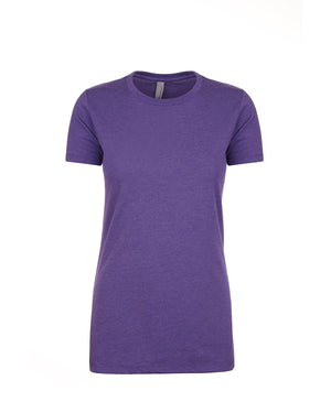 Ladies' CVC T-Shirt - Purple Rush