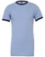 Bella + Canvas Men's Jersey Short-Sleeve Ringer T-Shirt