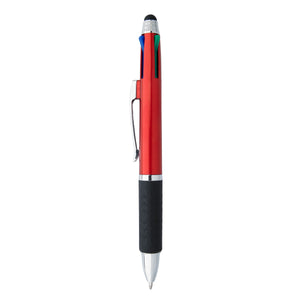 The Indicator 4 Color Stylus Pen - Metallic Red