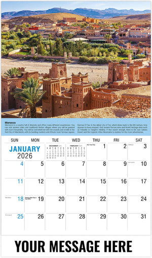 World Travel - 2026 Promotional Calendar