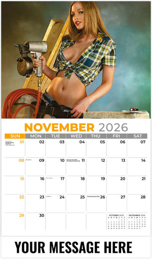 Building Babes - 2026 Promotional Calendar