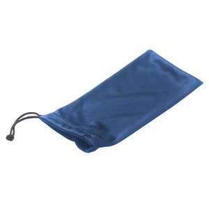 Microfiber Pouch With Drawstring - Royal Blue