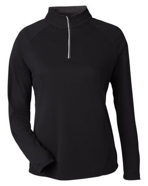 Core365 Ladies' Origin Performance Pique Quarter-Zip