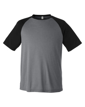 Team 365 Unisex Zone Colorblock Raglan T-Shirt