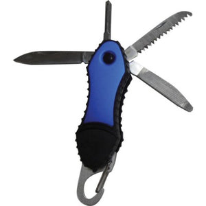 6-Function Multi-Tool with Carabiner - CM2112 - Blue