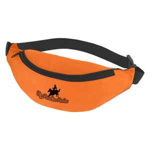 Budget Fanny Pack - Orange With Black