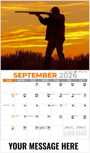 Fishing and Hunting - 2026 Promotional Calendar