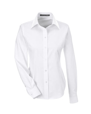 Devon & Jones Ladies' Crown Collection® Solid Oxford Woven Shirt