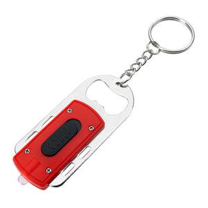 Bottle Opener Key Light - Red