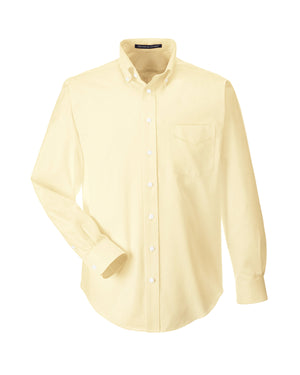 Devon & Jones Men's Crown Collection® Solid Oxford Woven Shirt