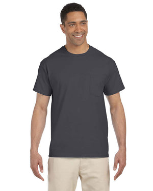 Adult Gildan Ultra Cotton® Pocket T-Shirt - Color - ACG230 - Charcoal