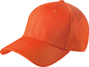 NEW ERA® Structured Stretch Cotton Cap - Custom Embroidered - NE1000 (Orange)