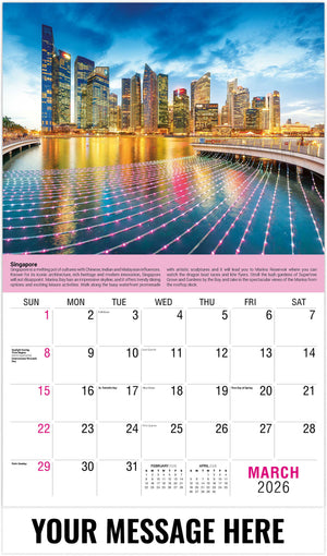 World Travel - 2026 Promotional Calendar