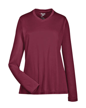 Team 365 Ladies' Zone Performance Long-Sleeve T-Shirt