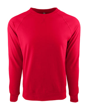 Next Level Apparel Unisex Laguna French Terry Raglan Sweatshirt