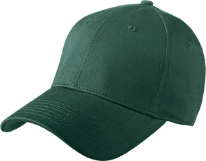 NEW ERA® Structured Stretch Cotton Cap - Custom Embroidered - NE1000 (Dark Green)