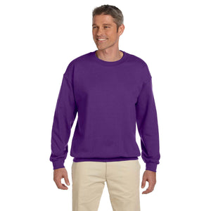 Gildan Heavy Blend™ 13 oz. Fleece Crew - Purple