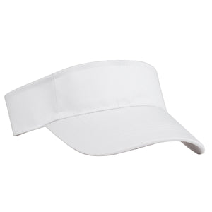 Polyester Visor - White