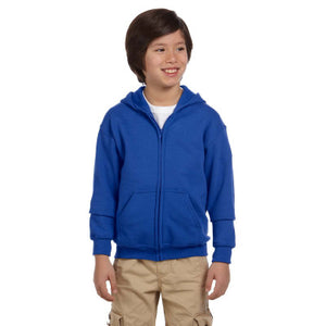 Gildan - Heavy Blend™ Youth Full-Zip Hooded Sweatshirt - Royal