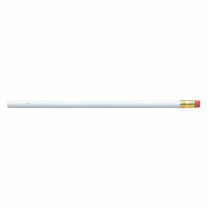 7.5" Wood Pencil - White