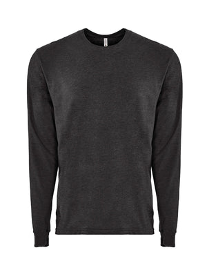 Next Level Apparel Unisex Sueded Long-Sleeve Crew