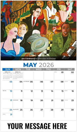 Celebration of African American Art - 2026 Promotional Calendar