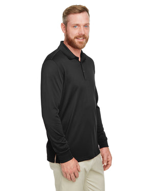 Harriton Men's Tall Advantage Long Sleeve Snag Protection Plus IL Polo