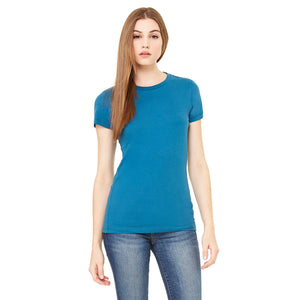 Bella + Canvas Ladies' Slim Fit T-Shirt - Deep Teal