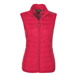 Core365 Packable Puffer Vest - Women - CE702W - Classic Red