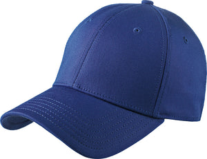 NEW ERA® Structured Stretch Cotton Cap - Custom Embroidered - NE1000 (Royal)