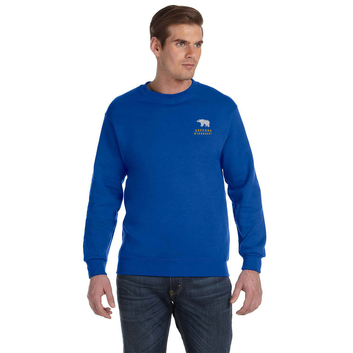 Gildan Dry Blend® 15 oz. Fleece Crew - Color - G120