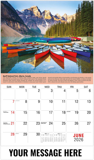 World Travel - 2026 Promotional Calendar