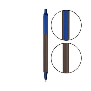 Espresso BIC® Clic Stic® Pen - Espresso With Navy