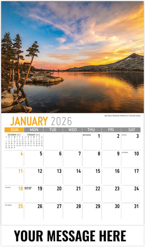 Scenes of California - 2026 Promotional Calendar