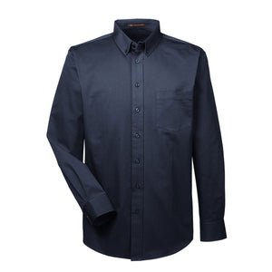 Long Sleeve Twill Shirt with Teflon - Men ACM581 (DARK NAVY)