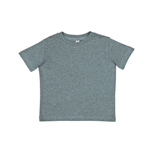 Rabbit Skins Toddler Fine Jersey T-Shirt - Ice Blackout