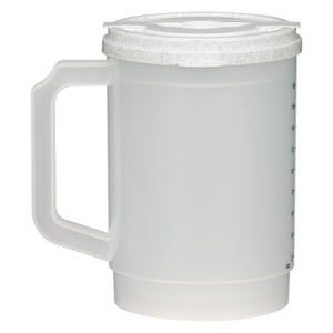 20 Oz. Medical Tumbler With Measurements - White Lid