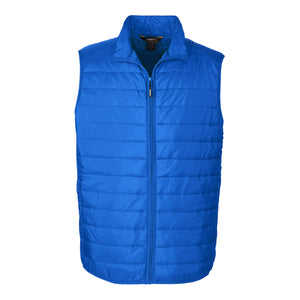 Core365 Packable Puffer Vest - Men - CE702 - True Royal