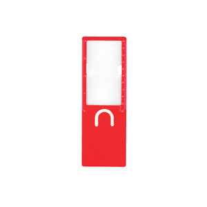 3 in 1 Magnifier Ruler - CM2137 - Red