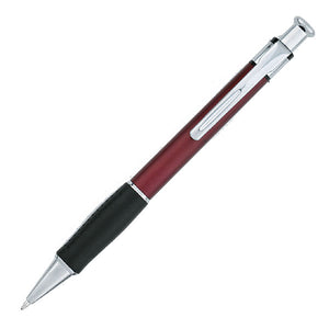 Charger Plastic Click-Action Promotional Pen - CM1028 - BURGUNDY