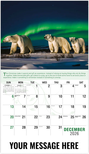 Go Green - 2026 Promotional Calendar