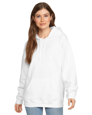 Adult Softstyle® Fleece Pullover Hooded Sweatshirt - White