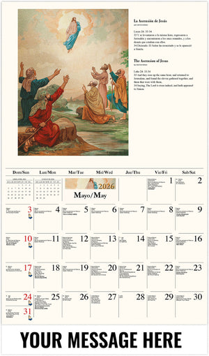 Catholic Inspirations (Bilingual) - 2026 Promotional Calendar