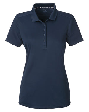 Puma Golf Ladies' Gamer Golf Polo - Navy Blazer