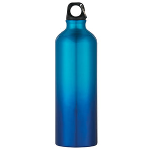 25 Oz. Gradient Aluminum Bike Bottle - Blue