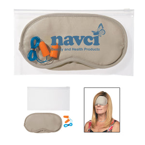 Ear Plugs And Eye Mask Set