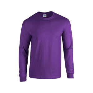 Gildan Adult Heavy Cotton™ Long-Sleeve T-Shirt - Purple