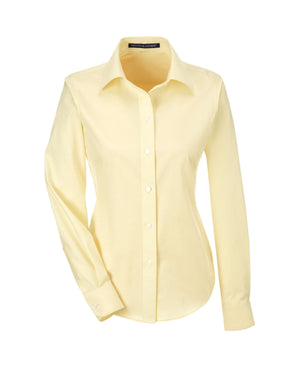 Devon & Jones Ladies' Crown Collection® Solid Oxford Woven Shirt