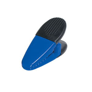 Alligator Clip - Solid Blue With Black